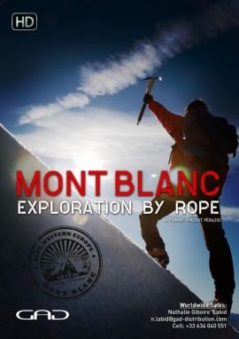 Poster of Mont Blanc, exploration by rope