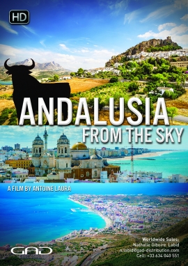 Affiche de Andalousie vue du ciel