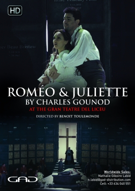 Affiche de Roméo et Juliette de Charles Gounod