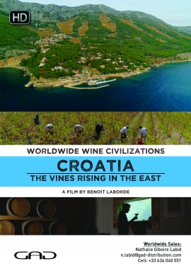 Affiche de La vigne se lève à l’Est (Croatie)