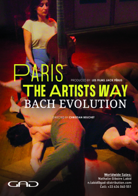 Poster of Paris The artists way - Bach Evolution