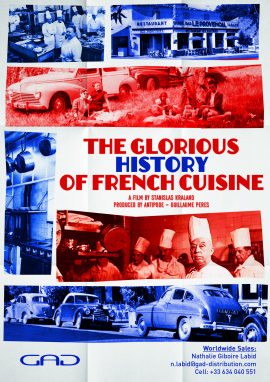 Poster of The glorious history of French cuisine